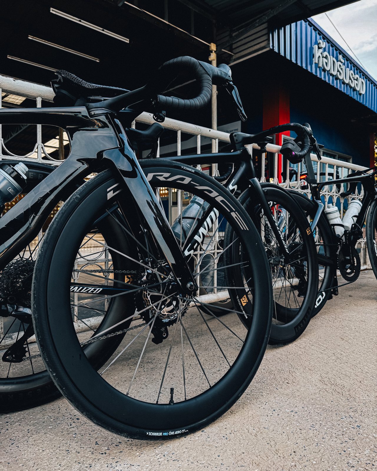 Cervelo S5 กับล้อ Dura-Ace C50